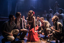 Photograph from Carmen 1808 - lighting design by Ben Jacobs