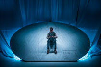 Photograph from The Snow Queen - lighting design by Katrin Padel