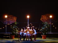 Photograph from Twelfth Night - lighting design by Pete Watts