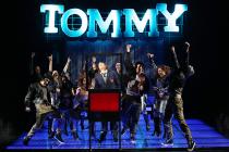 Photograph from Tommy - lighting design by Michael Grundner