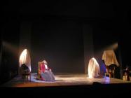 Photograph from Moliere - lighting design by Steve Lowe