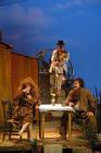 Photograph from The Twits - lighting design by Simon Wilkinson