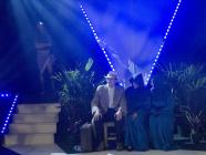 Photograph from Comedy of Errors - lighting design by Andy Webb