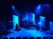 Photograph from Words as Bullets - lighting design by Ross_Hayward