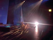 Photograph from The Man Outside - lighting design by Richard Jones