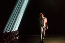 Photograph from Pattern Recognition - lighting design by Jamie Platt