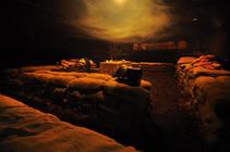 Photograph from Journey&#039;s End - lighting design by grahamrobertslx