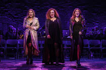 Photograph from The Witches of Eastwick in Concert - lighting design by Simon Sherriff