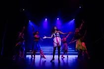 Photograph from Sister Act - lighting design by RaefnW