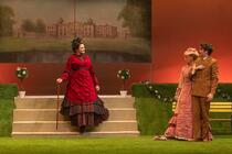 Photograph from The Importance of Being Earnest - lighting design by James McFetridge