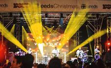 Photograph from Leeds Christmas Lights Switch On 2018 - lighting design by Jason Salvin
