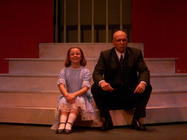 Photograph from Annie - lighting design by Ian Saunders