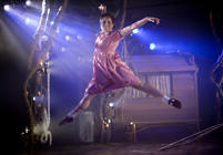 Photograph from Faeries - lighting design by Katharine Williams