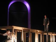 Photograph from Don Giovanni - lighting design by Jake Wiltshire