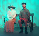 Photograph from The Cherry Orchard - lighting design by Peter Vincent