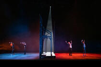 Photograph from West Side Story Symphonic Dances - lighting design by KJohnson
