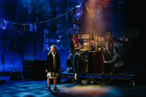 Photograph from Why The Whales Came - lighting design by Joseph Ed Thomas