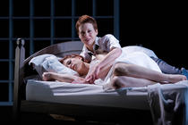 Photograph from The Rape of Lucretia - lighting design by Katharine Williams
