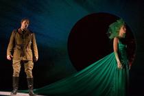Photograph from Macbeth - lighting design by Jake Wiltshire