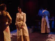 Photograph from The Gut Girls - lighting design by Steve Lowe