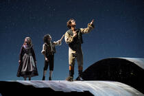 Photograph from Wuthering Heights - lighting design by Matthew Haskins
