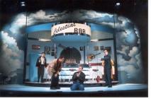 Photograph from Three Steps To Heaven - lighting design by Ian Saunders