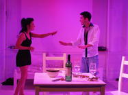 Photograph from The Present - lighting design by Steve Lowe