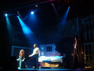 Photograph from Faust - lighting design by Pete Watts
