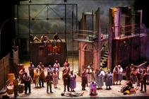 Photograph from Porgy and Bess - lighting design by Declan Randall