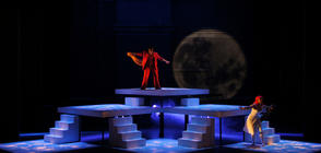 Photograph from Love&#039;s Edge - lighting design by Jake Wiltshire