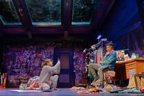 Photograph from I AND YOU - lighting design by Matthew Haskins