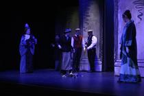 Photograph from Pygmalion - lighting design by Peter Vincent