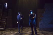 Photograph from Our House - The Musical - lighting design by Andy Webb