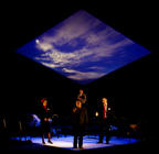 Photograph from Fragments - lighting design by Jake Wiltshire