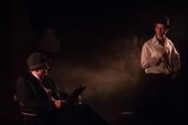 Photograph from Spy Plays - lighting design by Jack Wills