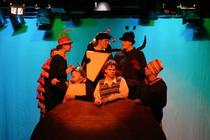 Photograph from James and the Giant Peach - lighting design by Guy Lee