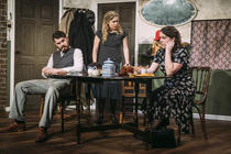 Photograph from MEN SHOULD WEEP - lighting design by Sam Ohlsson
