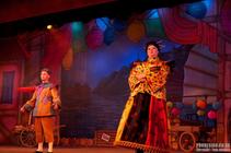 Photograph from Aladdin - lighting design by Pete Watts