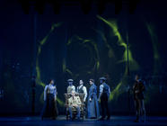 Photograph from The War of the Worlds - lighting design by Tim Oliver
