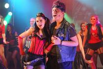 Photograph from We Will Rock You - lighting design by Pete Watts