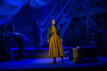 Photograph from The Snow Queen - lighting design by Charlie Morgan Jones