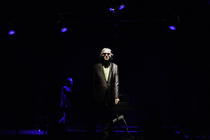 Photograph from Shiny Floor Shiny Ceiling - lighting design by Marty Langthorne
