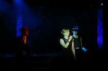 Photograph from An Evening with Tim Rice - lighting design by David Totaro