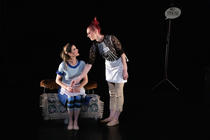 Photograph from Alice - Wonderland Through the Looking Glass - lighting design by Claire Childs