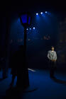 Photograph from Amour - lighting design by Johnathan Rainsforth