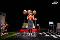 Photograph from 30:60:80 - lighting design by Laura Hawkins