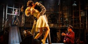 Photograph from Dead Dog in a Suitcase (and other love songs) - lighting design by Malcolm Rippeth