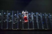 Photograph from Billy Elliot the Musical - lighting design by Rick Fisher