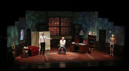 Photograph from Mindgame - lighting design by Michael Donoghue