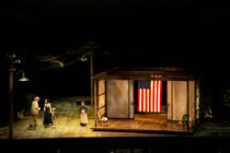 Photograph from Madame Butterfly - lighting design by Rick Fisher